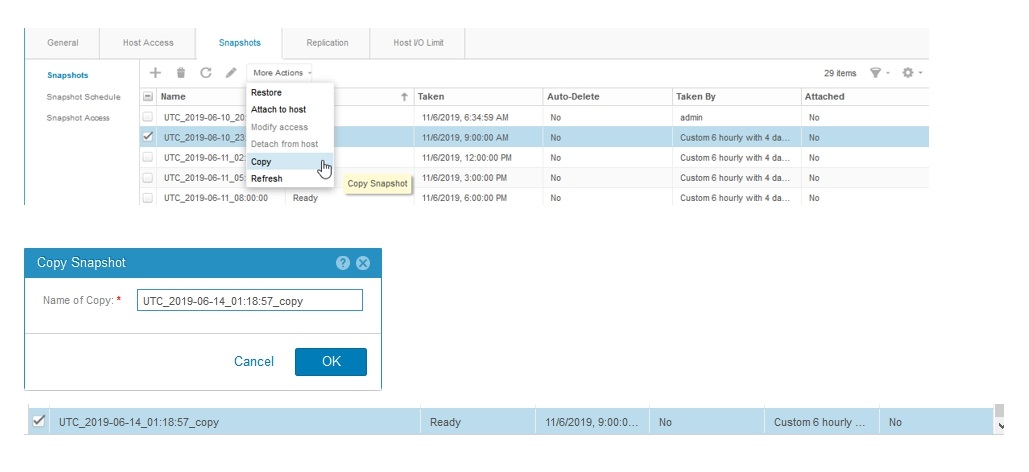 Vmware Dell Emc Unity Restore Vm Datastore From Array Snapshots